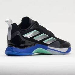 Adidas AvaCourt Women's Black/Silver Metallic/Lucid Blue -Sports Shoe Store 117043 6