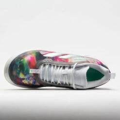 Adidas AvaCourt Women's White/Silver Metallic/Pulse Mint -Sports Shoe Store 117045 2