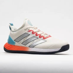 Adidas Adizero Ubersonic 4 Clay Men's Chalk White/Metallic/Blue -Sports Shoe Store 117051 5