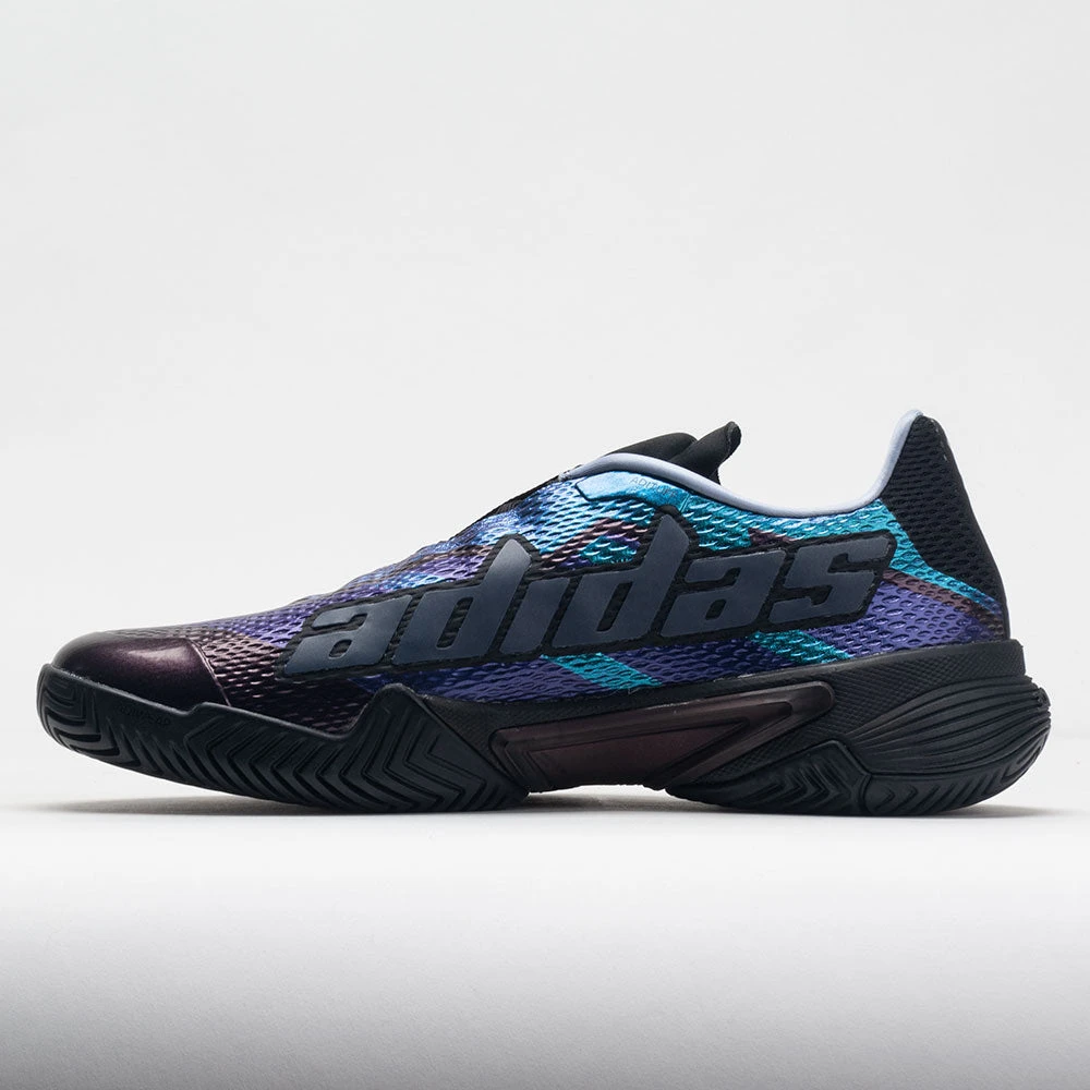 Adidas Barricade Men's Black/White/Blue Dawn 4 Adidas Barricade Men's Black/White/Blue Dawn - Image 2