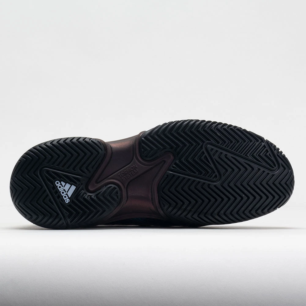 Adidas Barricade Men's Black/White/Blue Dawn 6 Adidas Barricade Men's Black/White/Blue Dawn - Image 4