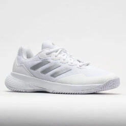 Adidas GameCourt Women's White/Silver Metallic/White 12 Adidas GameCourt Women's White/Silver Metallic/White -Sports Shoe Store 117082 5