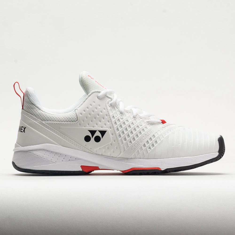 Yonex Power Cushion Sonicage 3 Men's White/Red 3 Yonex Power Cushion Sonicage 3 Men's White/Red