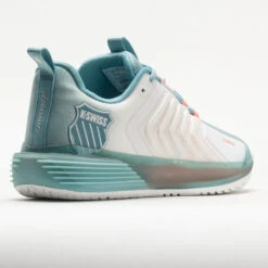 K-Swiss Ultrashot 3 Women's Blanc De Blanc/Mile Blue/Desert Flower 13 K-Swiss Ultrashot 3 Women's Blanc De Blanc/Mile Blue/Desert Flower -Sports Shoe Store 117133 6