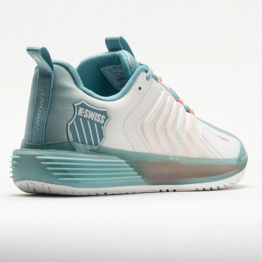 K-Swiss Ultrashot 3 Women's Blanc De Blanc/Mile Blue/Desert Flower 8 K-Swiss Ultrashot 3 Women's Blanc De Blanc/Mile Blue/Desert Flower - Image 6