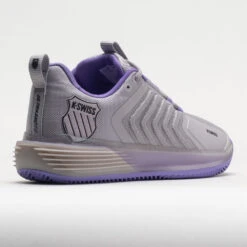 K-Swiss Ultrashot 3 Clay Women's Raindrops/Paisley Purple/Moonless -Sports Shoe Store 117135 6