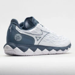 Mizuno Wave Enforce Tour AC Men's White/China Blue -Sports Shoe Store 117143 6