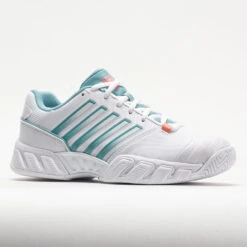 K-Swiss Bigshot Light 4 Women's White/Nile Blue/Desert Flower -Sports Shoe Store 117157 5