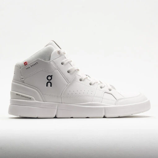 On Running On The Roger Clubhouse Mid Women's All White -Sports Shoe Store 117320 3