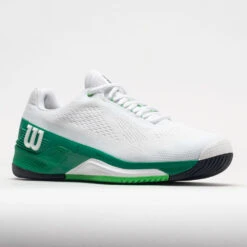 Wilson Rush Pro 4.0 Men's White/Bosphorus/Green -Sports Shoe Store 117512 5