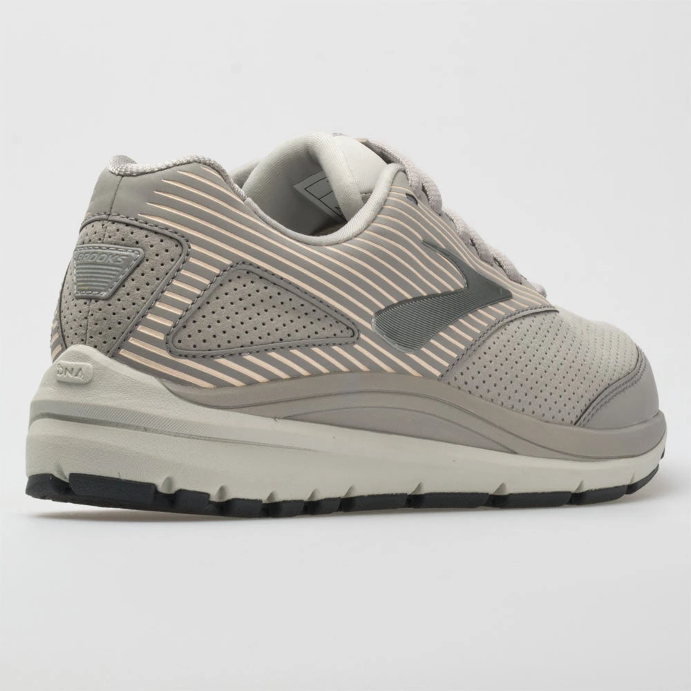 Brooks Addiction Walker Suede Women's Alloy/Oyster/Peach 8 Brooks Addiction Walker Suede Women's Alloy/Oyster/Peach - Image 6