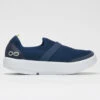 OOFOS OOmg Low Women's White/Navy -Sports Shoe Store 631140 3