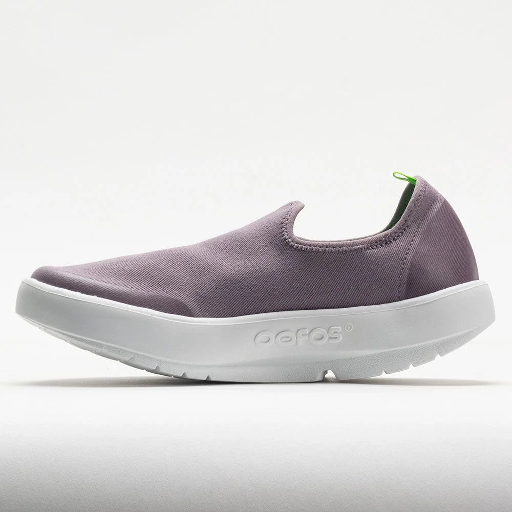 OOFOS OOmg EeZee Women's White/Mauve 4 OOFOS OOmg EeZee Women's White/Mauve - Image 2